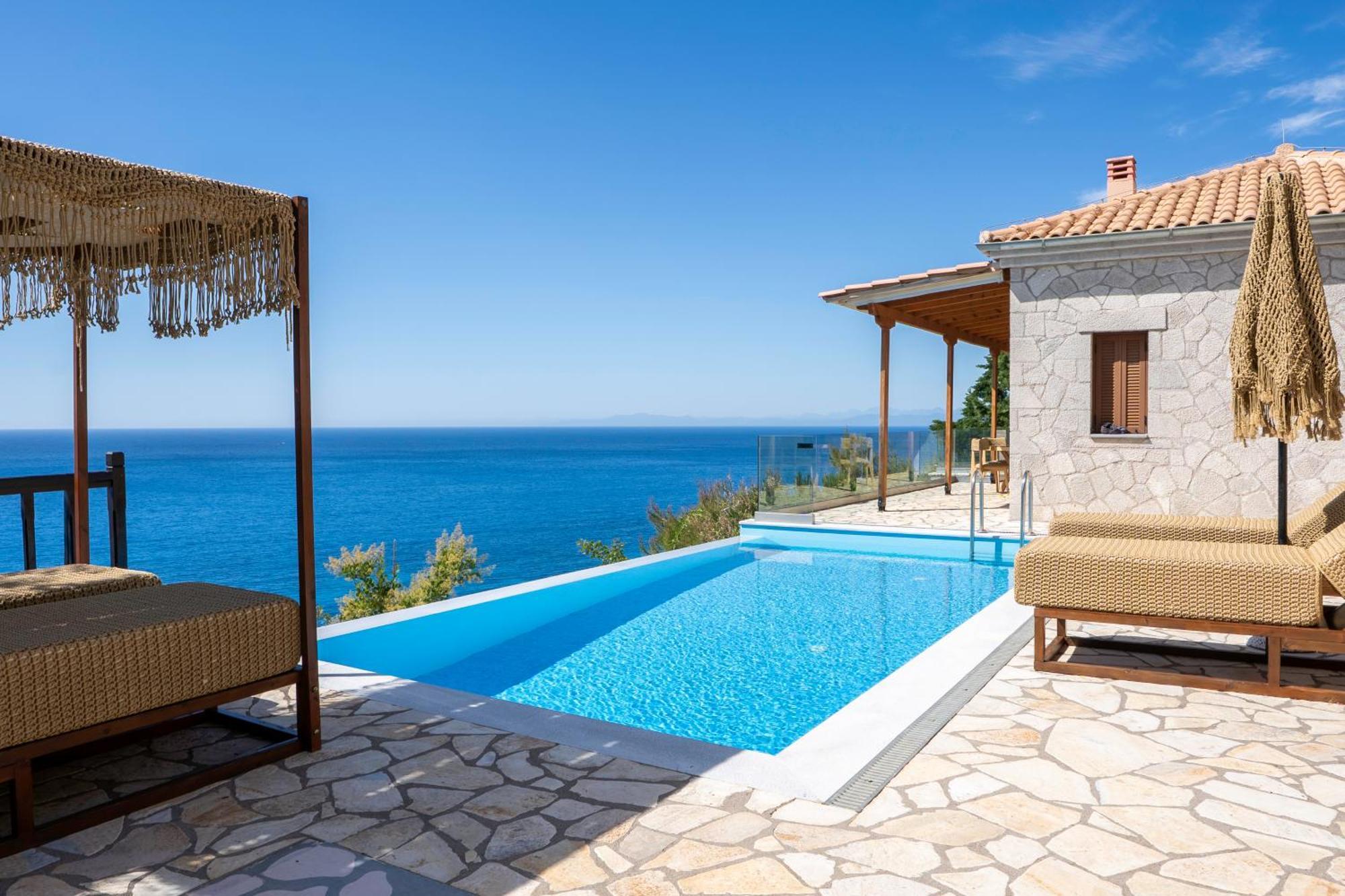 Milos Paradise Luxury Villas Áyios Nikítas Exteriör bild