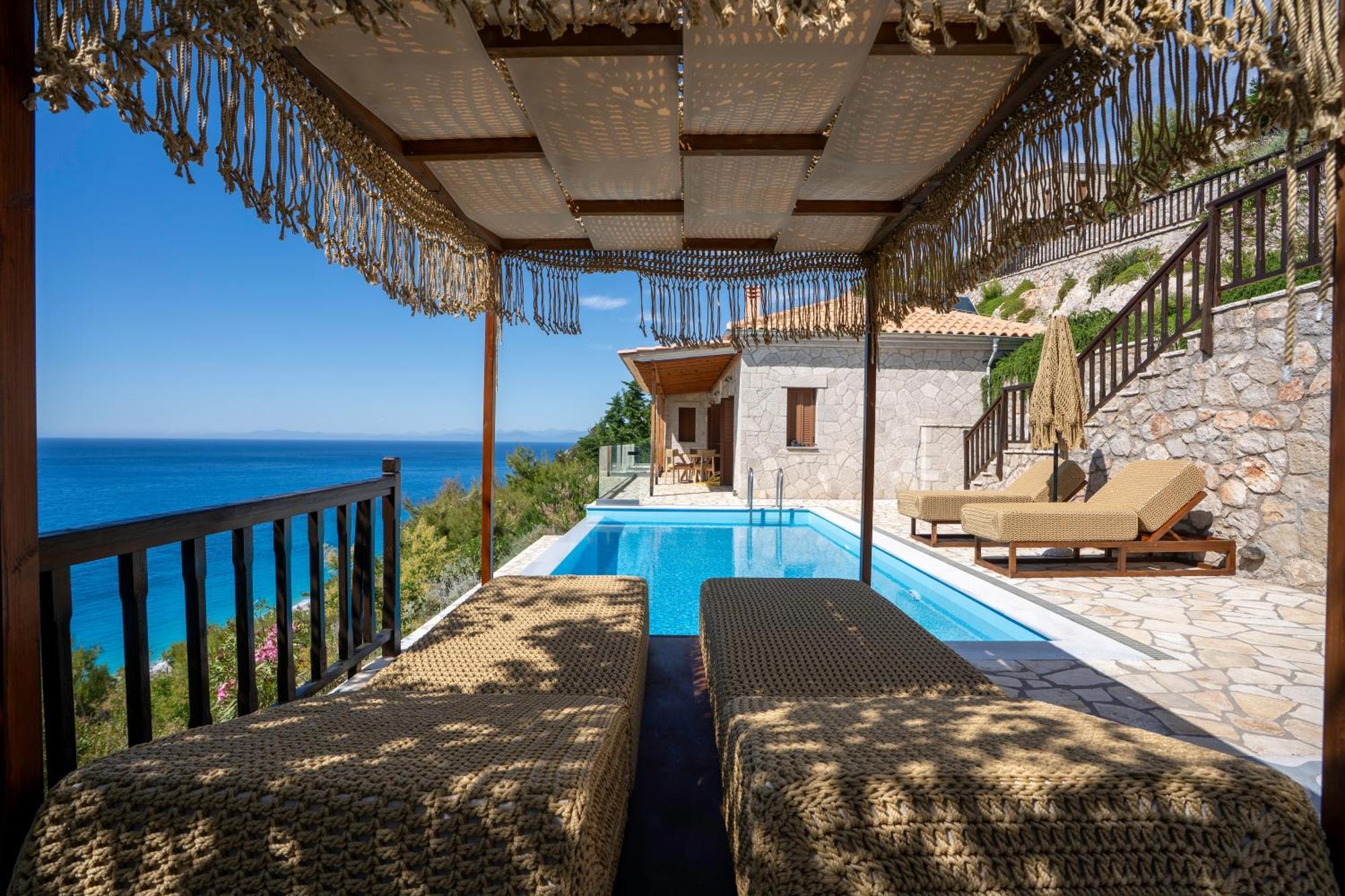 Milos Paradise Luxury Villas Áyios Nikítas Exteriör bild