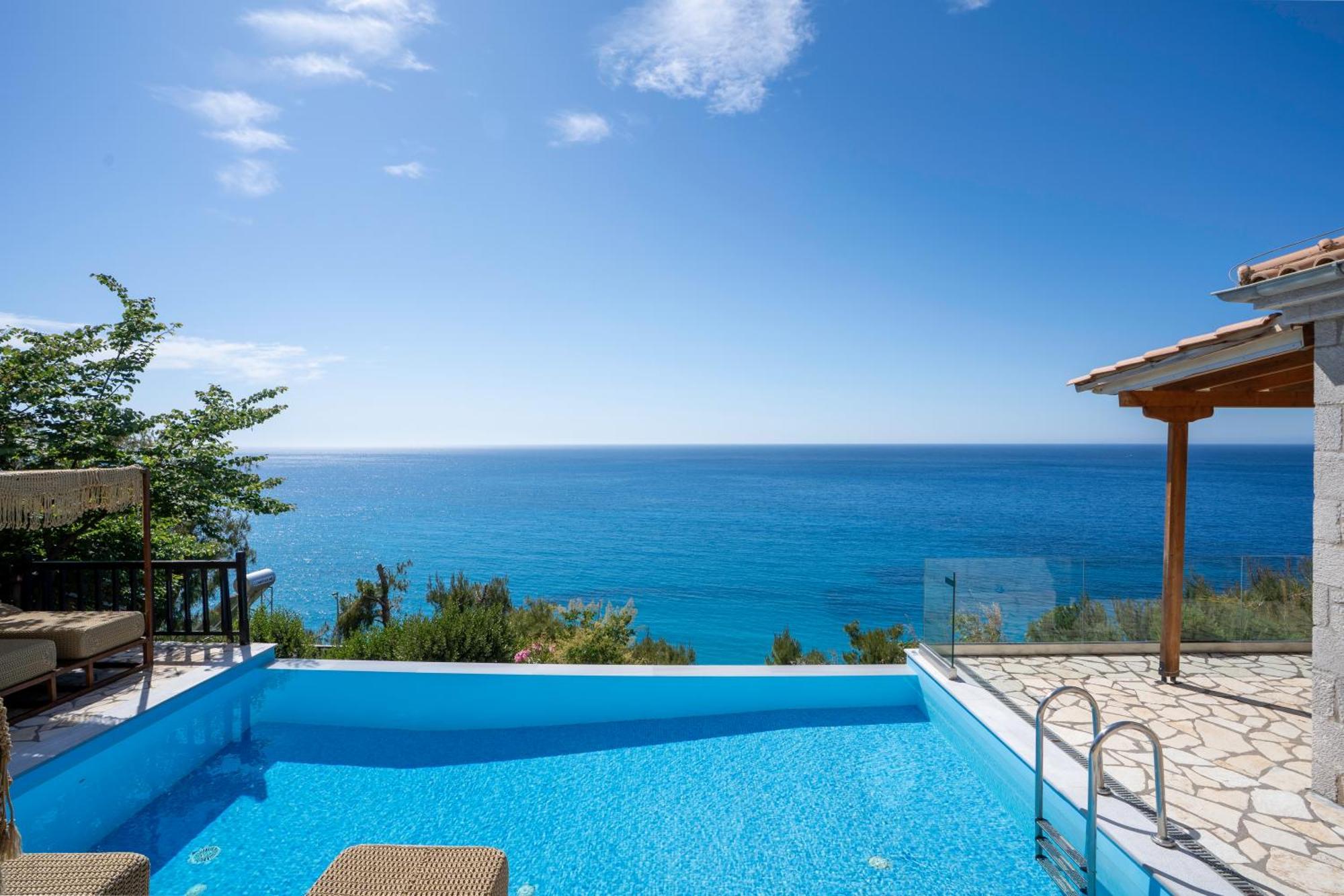 Milos Paradise Luxury Villas Áyios Nikítas Exteriör bild