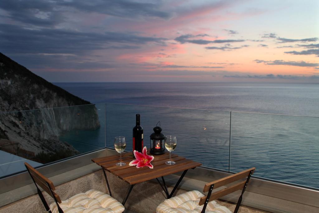 Milos Paradise Luxury Villas Áyios Nikítas Exteriör bild