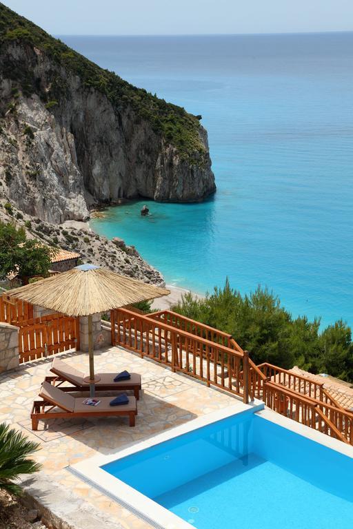 Milos Paradise Luxury Villas Áyios Nikítas Exteriör bild