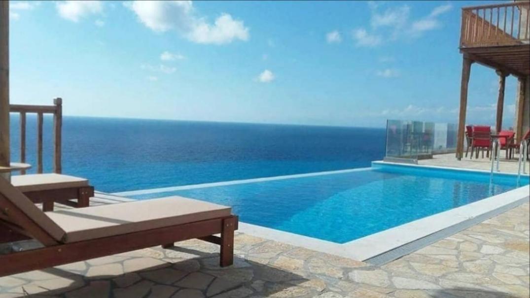 Milos Paradise Luxury Villas Áyios Nikítas Exteriör bild
