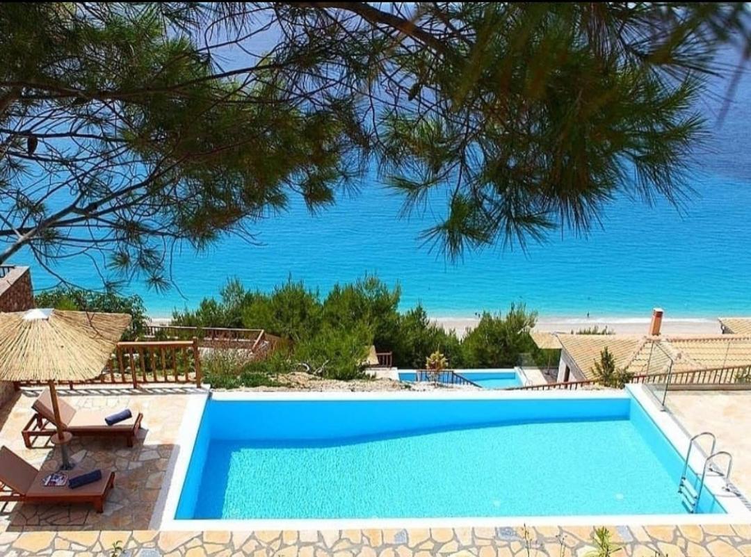 Milos Paradise Luxury Villas Áyios Nikítas Exteriör bild