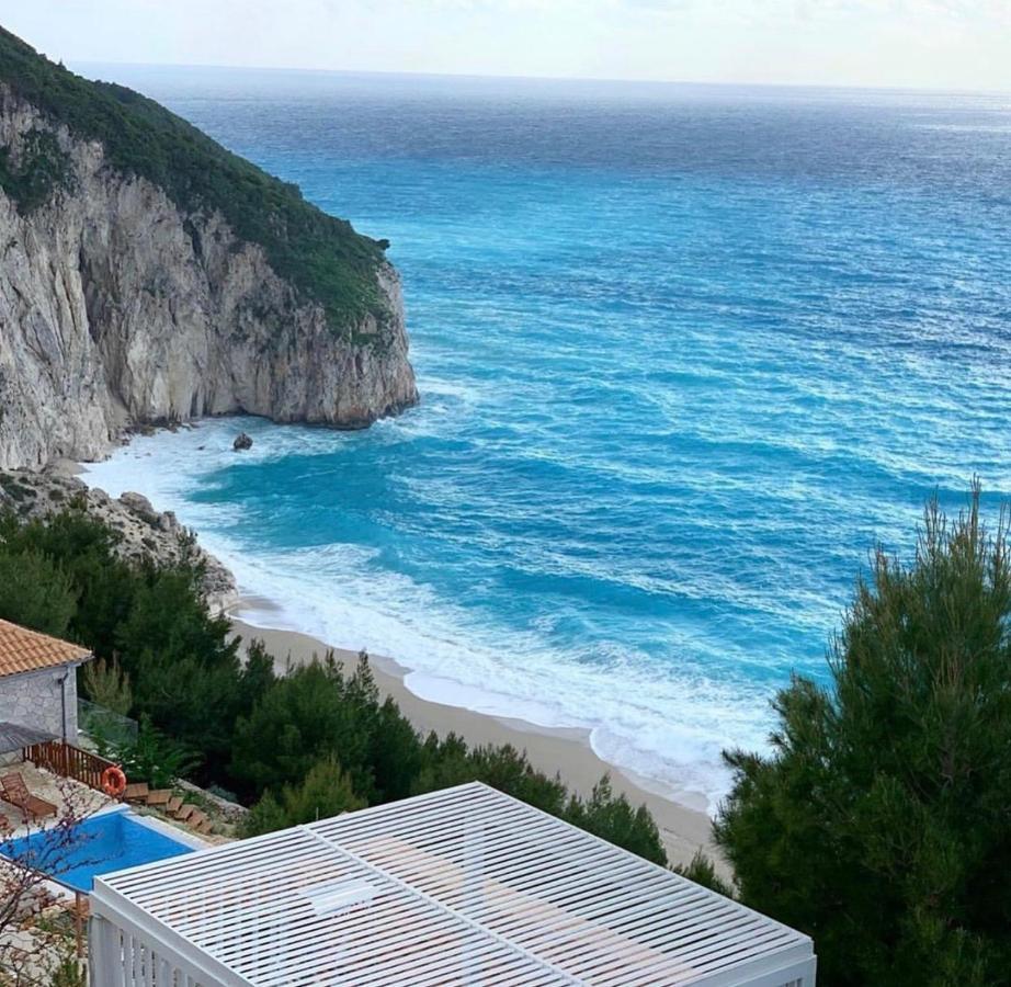 Milos Paradise Luxury Villas Áyios Nikítas Exteriör bild